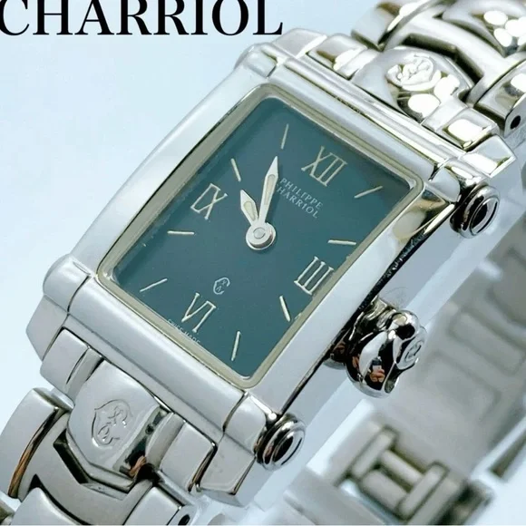 PHILIPPE CHARRIOL Black steelwomen watch